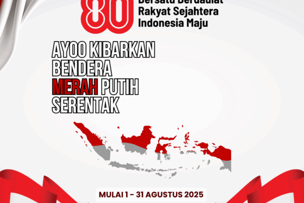 AYOO KIBARKAN BENDERA MERAH PUTIH SERENTAK