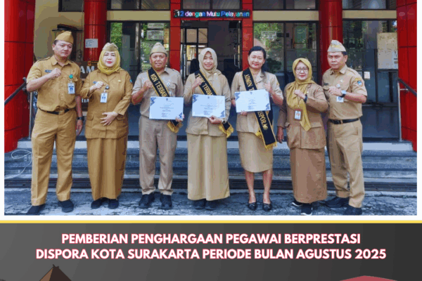 PEGAWAI BERPRESTASI BULAN AGUSTUS 2025
